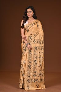 BLENDED SILK KANTHA SAREE