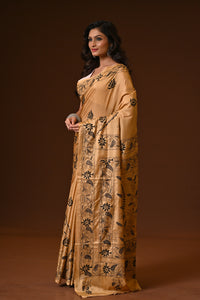 BLENDED SILK KANTHA SAREE