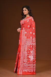 BLENDED SILK KANTHA SAREE