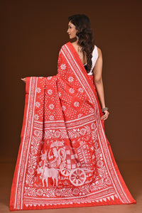 BLENDED SILK KANTHA SAREE