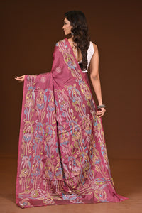 BLENDED SILK KANTHA SAREE