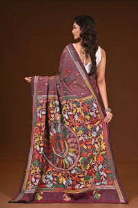BLENDED SILK KANTHA SAREE