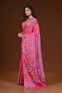BLENDED SILK KANTHA SAREE