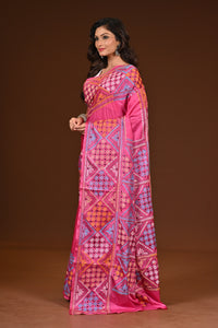 BLENDED SILK KANTHA SAREE