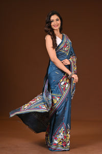 BLENDED SILK KANTHA SAREE
