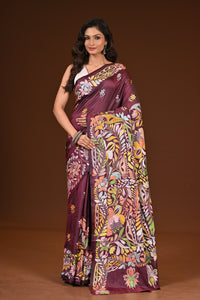 BLENDED SILK KANTHA SAREE