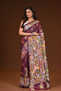 BLENDED SILK KANTHA SAREE
