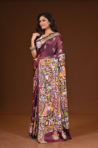 BLENDED SILK KANTHA SAREE