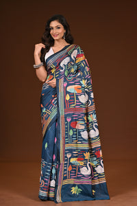 BLENDED SILK KANTHA SAREE