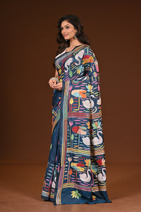 BLENDED SILK KANTHA SAREE