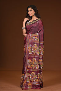 BLENDED SILK KANTHA SAREE