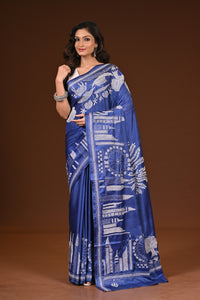 BLENDED SILK KANTHA SAREE
