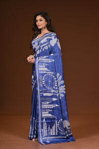 BLENDED SILK KANTHA SAREE