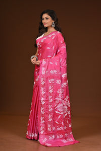 BLENDED SILK KANTHA SAREE