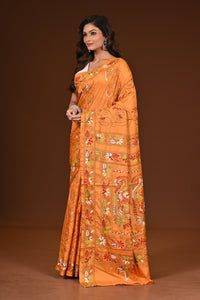 BLENDED SILK KANTHA SAREE