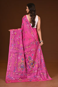 BLENDED SILK KANTHA SAREE