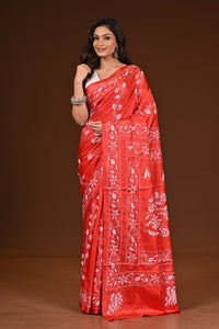 BLENDED SILK KANTHA SAREE