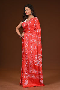 BLENDED SILK KANTHA SAREE