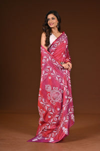 BLENDED SILK KANTHA SAREE