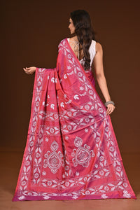 BLENDED SILK KANTHA SAREE