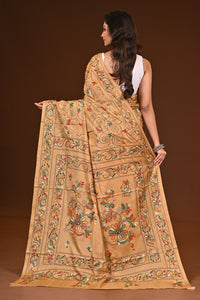 BLENDED SILK KANTHA SAREE