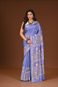 BLENDED SILK KANTHA SAREE