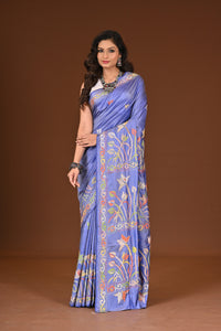 BLENDED SILK KANTHA SAREE