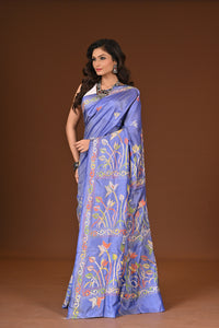 BLENDED SILK KANTHA SAREE