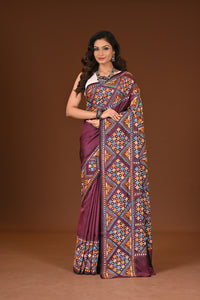 BLENDED SILK KANTHA SAREE