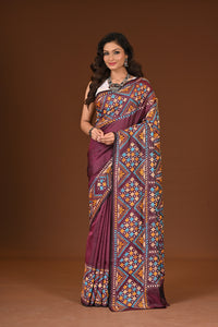 BLENDED SILK KANTHA SAREE