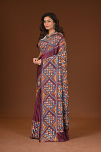BLENDED SILK KANTHA SAREE