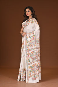 BLENDED SILK KANTHA SAREE
