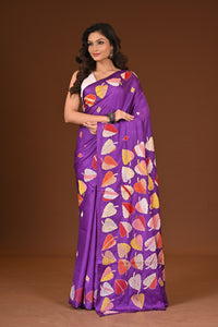 BLENDED SILK KANTHA SAREE