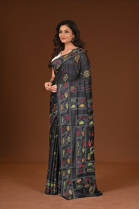 BLENDED SILK KANTHA SAREE