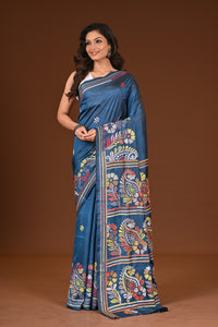 BLENDED SILK KANTHA SAREE