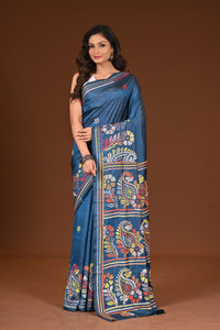 BLENDED SILK KANTHA SAREE