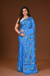 BLENDED SILK KANTHA SAREE