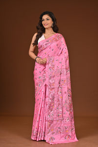 BLENDED SILK KANTHA SAREE