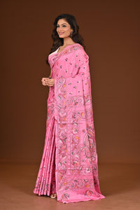 BLENDED SILK KANTHA SAREE