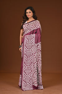 BLENDED SILK KANTHA SAREE