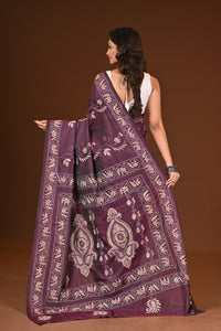 BLENDED SILK KANTHA SAREE