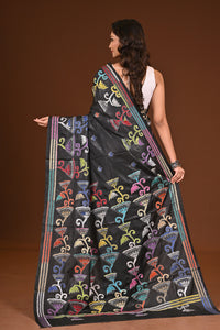 BLENDED SILK KANTHA SAREE