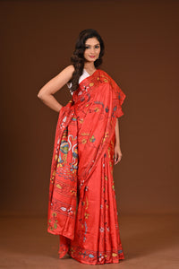 BLENDED SILK KANTHA SAREE