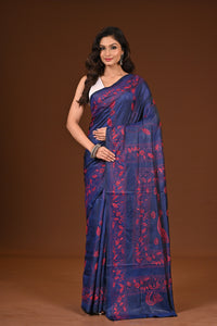 BLENDED SILK KANTHA SAREE