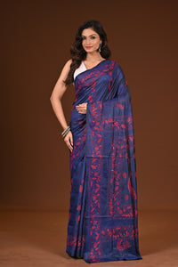 BLENDED SILK KANTHA SAREE