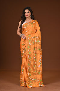 BLENDED SILK KANTHA SAREE
