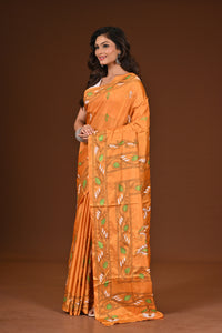 BLENDED SILK KANTHA SAREE