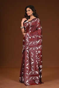 BLENDED SILK KANTHA SAREE