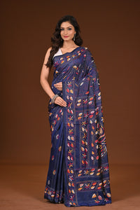 BLENDED SILK KANTHA SAREE