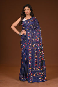 BLENDED SILK KANTHA SAREE